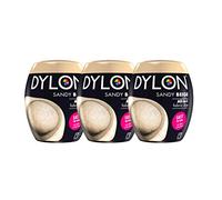 New Dylon - Tinte a máquina de 350 g, color beige arenoso, paquete de 3