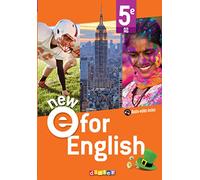 New e for English 5e A2: Livre élève
