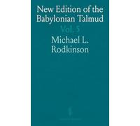 New Edition of the Babylonian Talmud: Section Jurisprudence (Damages;, Tract Baba Bathra (Last Gate, Part I.); (XIII.)