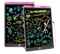 [NEW] Electight 12 Pulgadas 2 Packs Rosa Tableta Escritura LCD Color