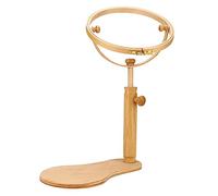 New Embroidery Frame Solid Wood Beech Wood Embroidery Tension Cross Stitch Gum Frame 360 ° Rotation Regulable Sewing Embroidery Tools Handicrafts