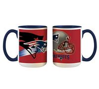 New England Patriots NFL 3D Inner Color Taza, Taza, Taza 445 ml