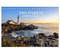 New England - Vielfalt einer Region (Tischkalender 2026 DIN A5 quer), CALVENDO Monatskalender: Eine Reise durch Neuengland