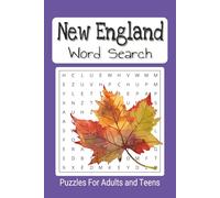 New England Word Search Puzzle Book: All things Yankee related word find 6"x9" easy to read, 50+ puzzles, 110 pages