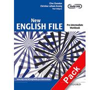 New English File Pre-Intermediate. Workbook with MultiROM Pack (New English File Second Edition)