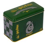New English Teas Caja de té oficial con escudo de Slytherin de Harry Potter con 40 bolsitas de té para desayuno inglés