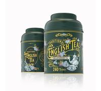 New English Teas Vintage Victorian Tea Tin with 240 English Afternoon teabags