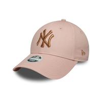 Gorra New Era New York Yankees Metallic Logo 9FORTY Rosa Para Mujer Rosa Unico