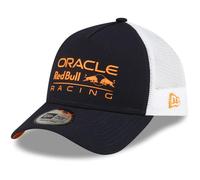 New Era 2024 Red Bull Navy 9FORTY Adjustable E-Frame Trucker Cap