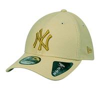 New Era 39Thirty - Gorra de ajuste elástico - DIAMOND New York Yankees, dorado, L/XL