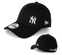 New Era 39THIRTY - Gorra de béisbol con logo de equipo de fútbol - MLB - NFL -NBA -Chicago Bulls -Lakers -Raiders -Yankees -Dodgers -Chiefs -Buccaneers -Saints -Sox -49ers (New York Yankees, XS), New