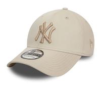 New Era 39Thirty - Gorra elástica, color beige piedra de los New York Yankees, beige, S-M