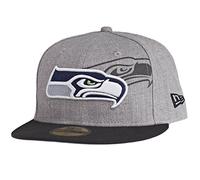 NEW ERA 59 FIFTY - Gorra Screening Seattle Seahawks gris, unisex infantil, gris