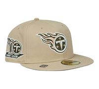 New Era 59Fifty Fitted Gorra Anniversary NFL Teams Beige Rifle