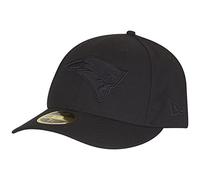 New Era 59Fifty Fitted Low Profile Cap - Black NFL Teams, New England Patriots, 60-61