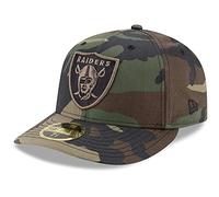 New Era 59Fifty - Gorra ajustada de perfil bajo - Las Vegas Raiders, camuflaje, 58