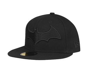 New Era 59Fifty - Gorra con diseño de Batman, color negro, Negro , 57-58