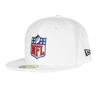 New Era 59Fifty - Gorra con escudo NFL, color blanco