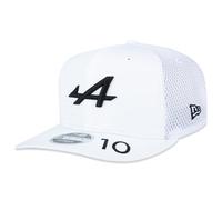 New Era 9Fifty - Gorra de malla Snapback - F1 Alpine Pierre Gasly, Blanco, M/L