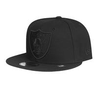 New Era 9Fifty Gorra Snapback - XL Logo Las Vegas Raiders, Negro , Talla única