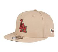 New Era 9Fifty Snapback Gorra Los Angeles Dodgers camel rojo
