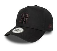 New Era 9Forty A Frame Team Outline MLB New York Yankees - Gorra de béisbol para adultos, color negro