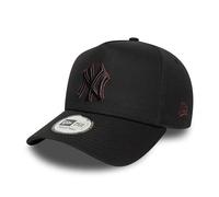 New Era 9Forty A Frame Team Outline MLB New York Yankees - Gorra de béisbol para adultos, color negro