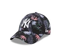 New Era 9Forty Basecap Von York Yankees Florales Design verstellbar Schwarz - One-Size