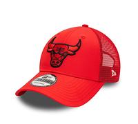 New Era 9FORTY Chicago Bulls NBA Home Field Cap 60298608, Mens Cap with a Visor, Red, OSFM EU