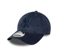 New Era 9Forty Cord MLB New York Yankees - Gorra de béisbol para adulto, color azul marino