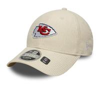 New Era 9Forty Cord NFL Kansas City Chiefs - Gorra de béisbol para adultos, color beige claro