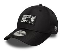 New Era 9Forty - Gorra con cierre a presión, diseño del Liverpool, color negro