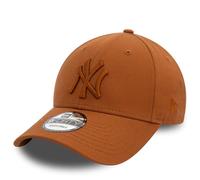 Gorra New Era League Essential 9Forty MLB New York Yankees marrón puro