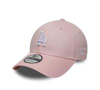New Era 9Forty - Gorra de béisbol con logotipo de la MLB Los Angeles Dodgers con correa trasera para adultos, color rosa pastel