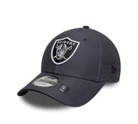 New Era 9Forty NFL - Gorra de béisbol de microfibra para adultos, diseño de Los Vegas Raiders, color carbón