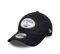 New Era 9Forty Patch MLB New York Yankees - Gorra de béisbol para adultos, color azul marino