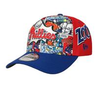 New Era 9Forty Phillies Zoom Gorra de béisbol MLB Philadelphia Mujer y Hombre - Snapback con visera Primavera-Verano Otoño-Invierno Primavera Verano Otoño Invierno Primavera Verano Otoño Invierno