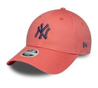 New Era 9Forty New York Yankees - Gorra para mujer, color rosa salmón