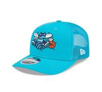 New Era 9Seventy - Gorra de béisbol para adulto, diseño de Charlotte Hornets de la NBA, color turquesa