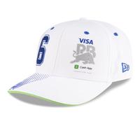 New Era 9Seventy Gorra elástica - Racing Bulls Isack Hadjar Blanco