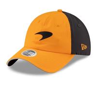 New Era McLaren F1 Team Gorra de béisbol para mujer, espalda abierta, naranja y gris, ajustable, Naranja y gris, Talla única