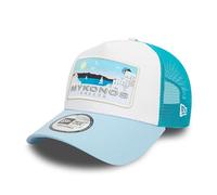 New Era A-Frame Mesh Trucker Cap - Mykonos Greece, multicolor, Talla única