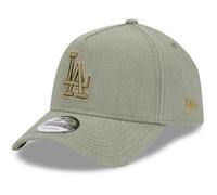 New Era A-Frame Trucker Gorra de lino Los Angeles Dodgers Oliva