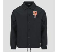 New-Era Abrigo MLB COACHES JACKET NEW YORK METS in Negro EU L