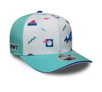 New Era 9Seventy Gorra con cierre a presión, F1 BWT Alpine Miami White, blanco, Talla única