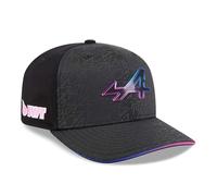 New Era Alpine Racing F1 Team, producto oficial 2025, edición especial de Las Vegas USA GP, gorra de béisbol, color negro