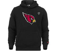 New Era Arizona Cardinals NFL Hoody Kapuze Team Logo Pullover Schwarz mit CapSpin Pin
