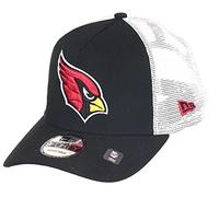 New Era Arizona Cardinals NFL White Mesh Trucker 9Forty A-Frame Trucker Cap - One-Size