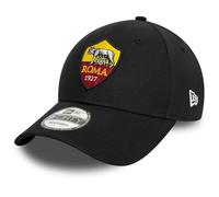 New Era AS Roma Cotton Core 9FORTY - Crest Black, Rojo Oscuro, M/L