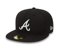 New Era Atlanta Braves MLB Basic Cap Black/White - 7 1/8-57cm
